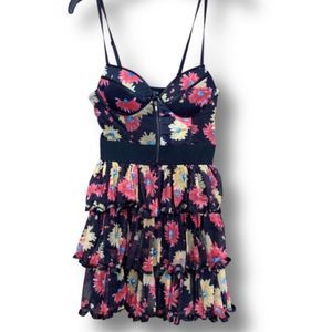 Rachel & Chloe bustier corset frill dress